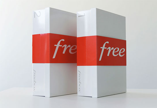 Packaging Freebox Crystal
