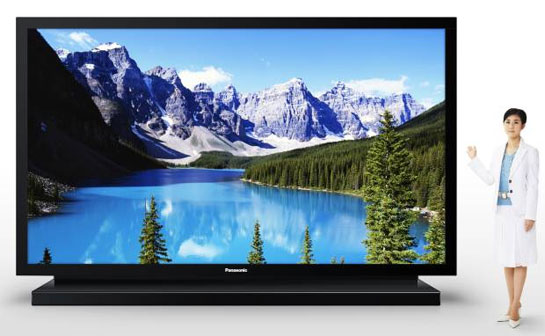 Ecran plasma géant de Panasonic