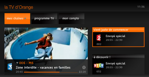 TV d'Orange / Smart TV Samsung