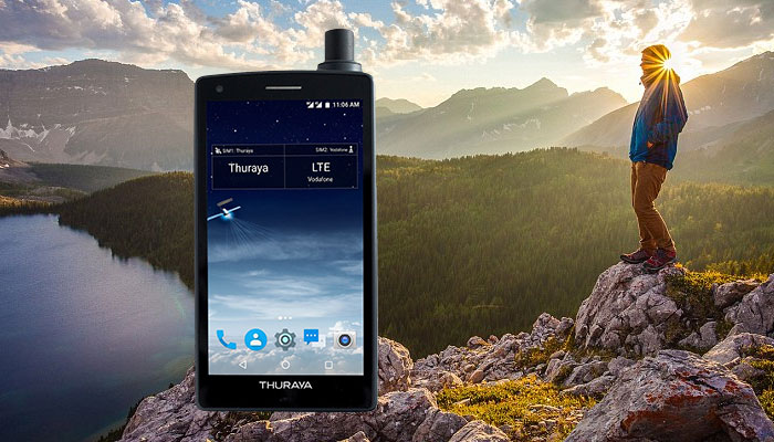 Thuraya dévoile le premier téléphone satellite Android et Smartphone GSM