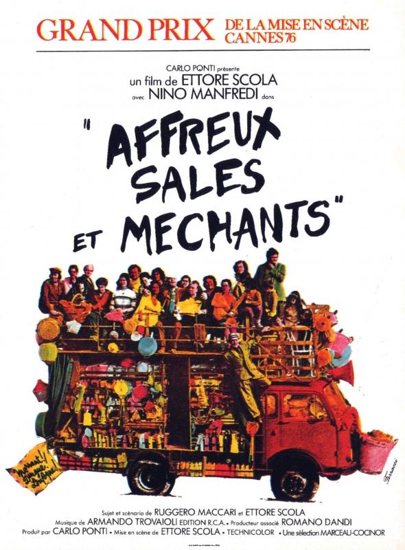 Affreux, sales et méchants - Affiche