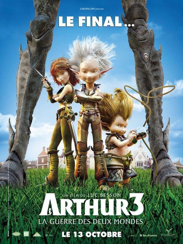 Arthur 3, la guerre des deux mondes - Affiche