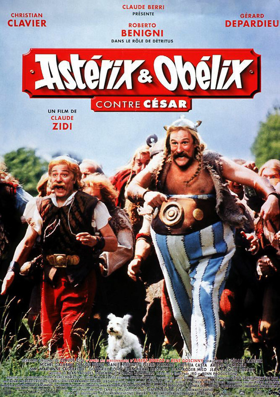 Astérix et Obélix contre César - Affiche