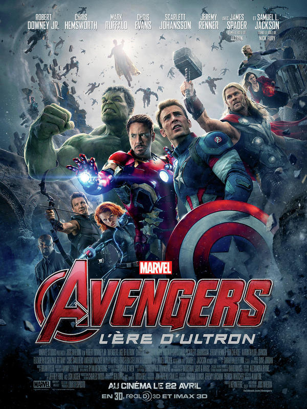 Avengers : l'ère d'Ultron - Affiche