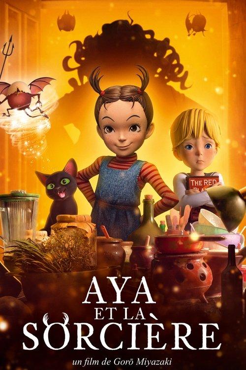 Aya et la sorcière - Affiche