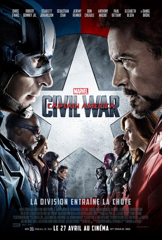 Captain America : Civil War - Affiche