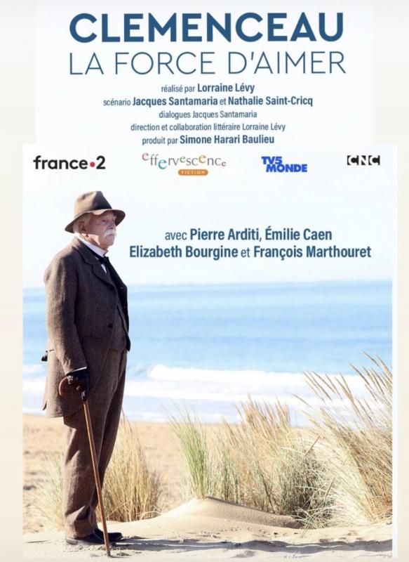 Clemenceau, la force d'aimer - Affiche