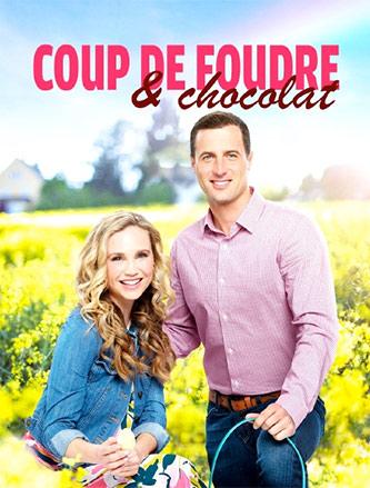 Coup de foudre &  chocolat - Affiche
