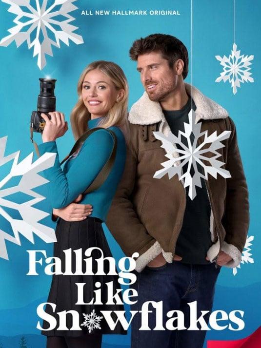 Coup de foudre sous les flocons - Affiche