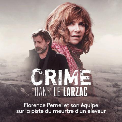 Crime dans le Larzac - Affiche