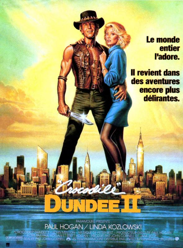 Crocodile Dundee 2 - Affiche