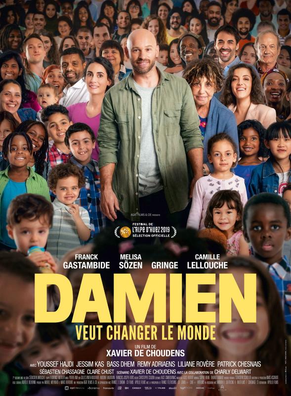 Damien veut changer le monde - Affiche