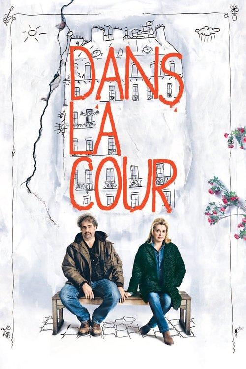 Dans la cour - Affiche