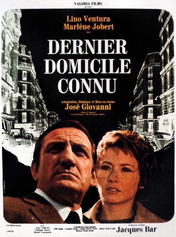 Dernier domicile connu - Affiche
