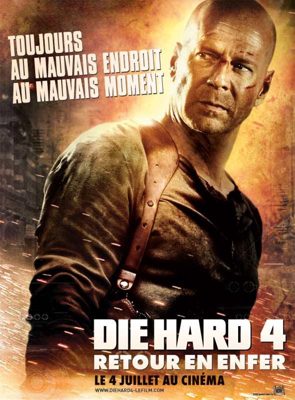 Die Die Hard 4 : retour en enfer - Affiche