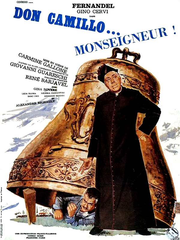 Don Camillo Monseigneur - Affiche