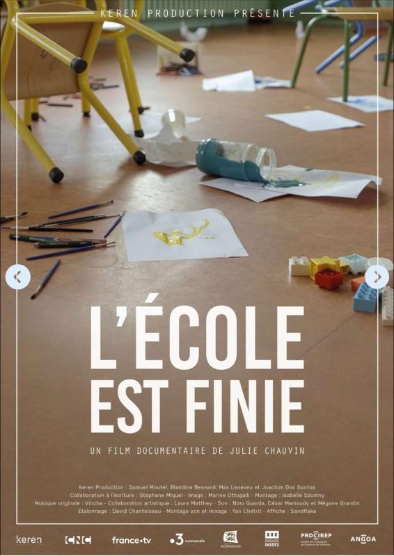 L'école est finie - Affiche