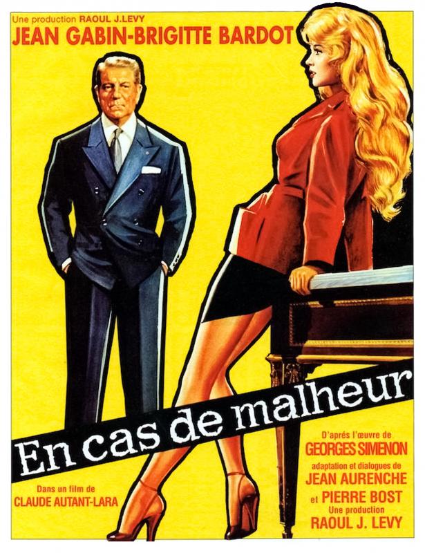 En cas de malheur - Affiche