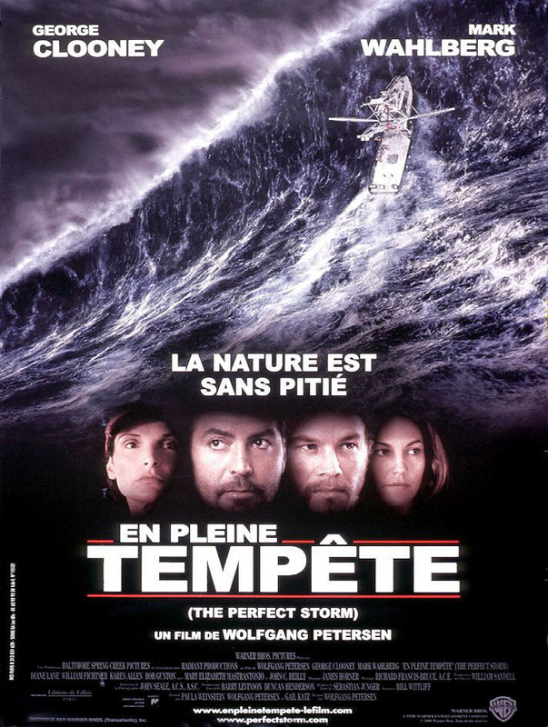 En pleine tempête - Affiche