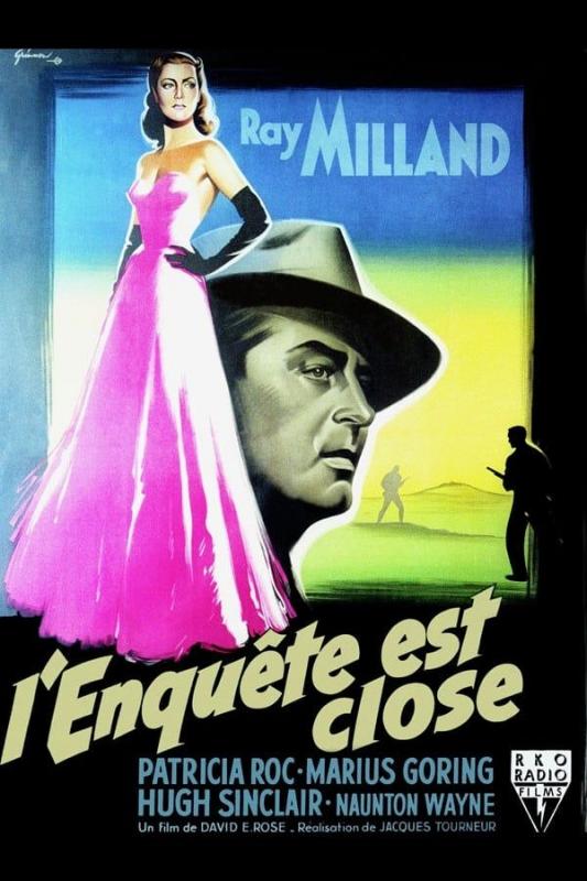 L'enquête est close - Affiche