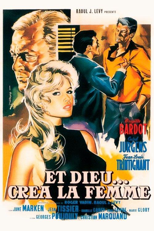 Et Dieu créa la femme - Affiche