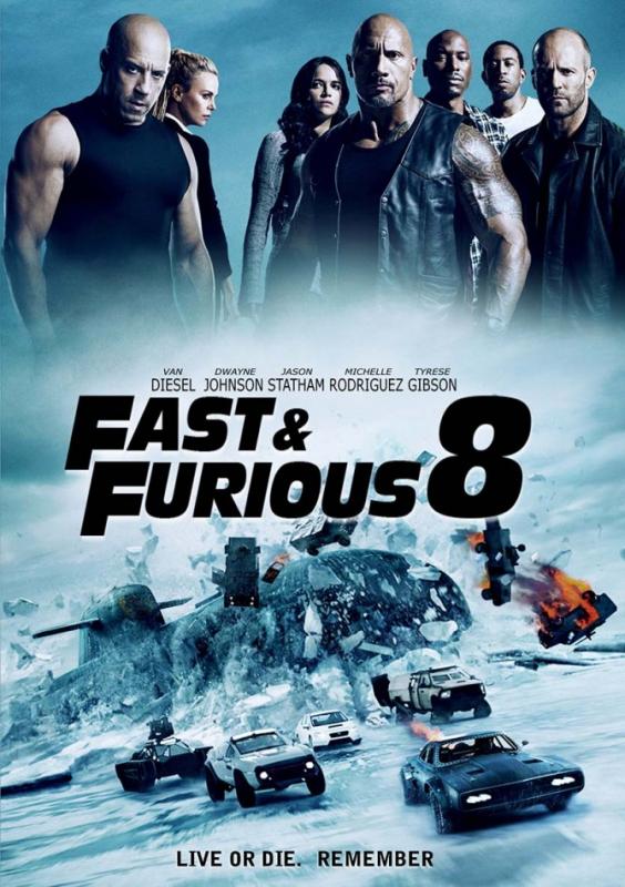 Fast &  Furious 8 - Affiche