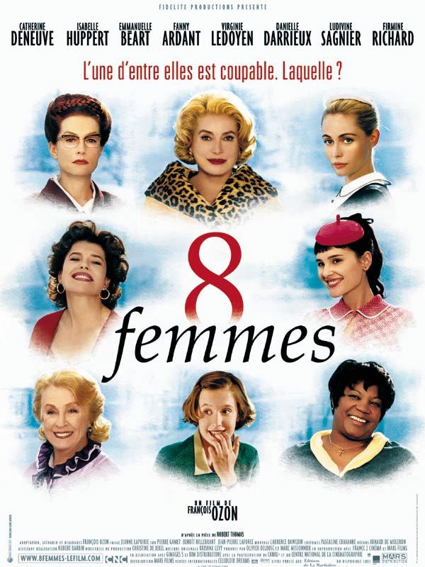 8 femmes - Affiche