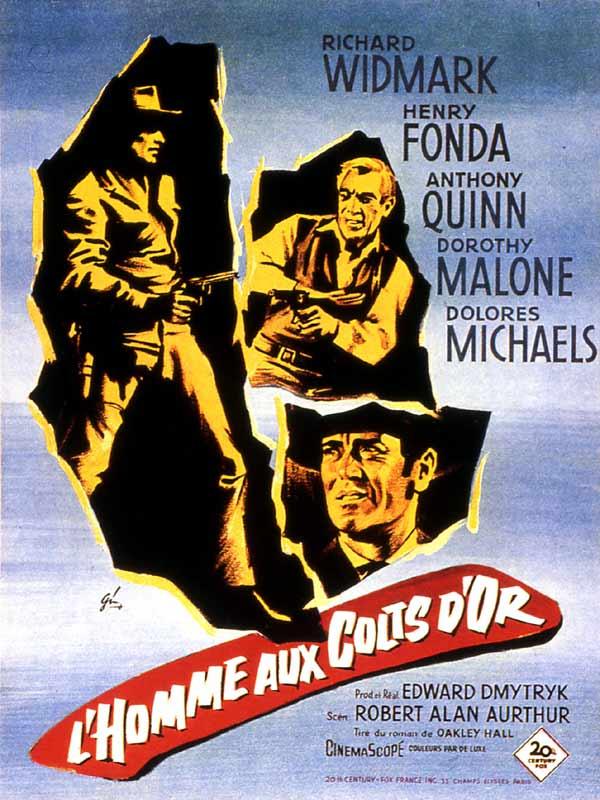 L'homme aux colts d'or - Affiche