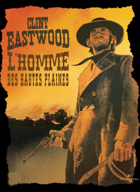 L'homme des hautes plaines - Affiche