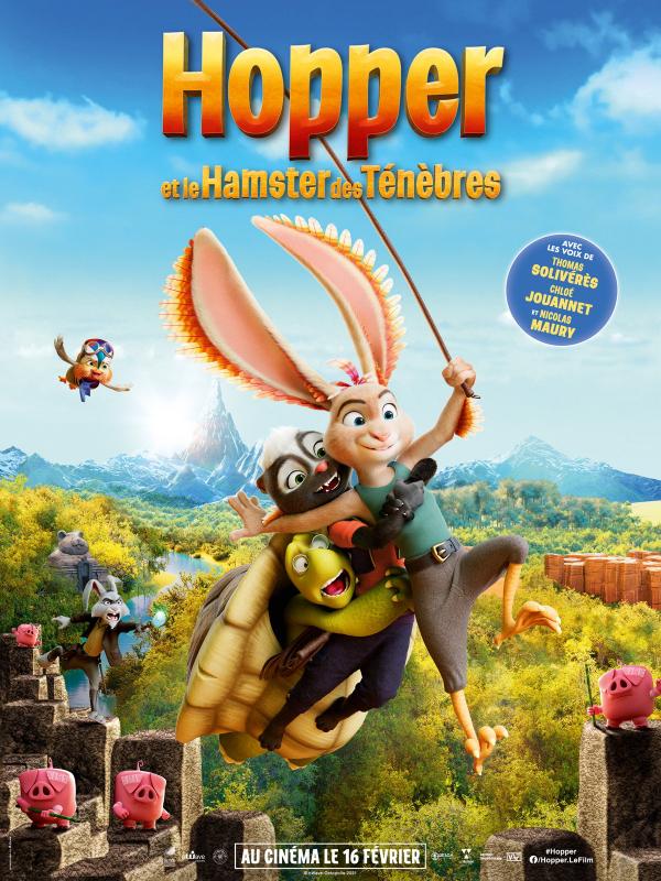 Hopper et le hamster des ténèbres - Affiche
