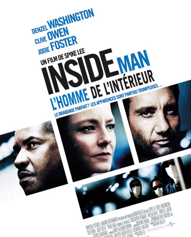 Inside Man - L'homme de l'intérieur - Affiche