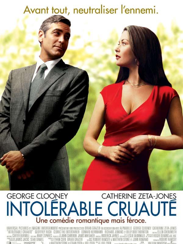 Intolérable cruauté - Affiche