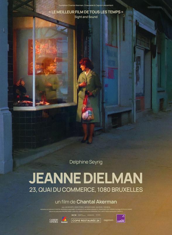 Jeanne Dielman, 23, quai du Commerce, 1080 Bruxelles - Affiche