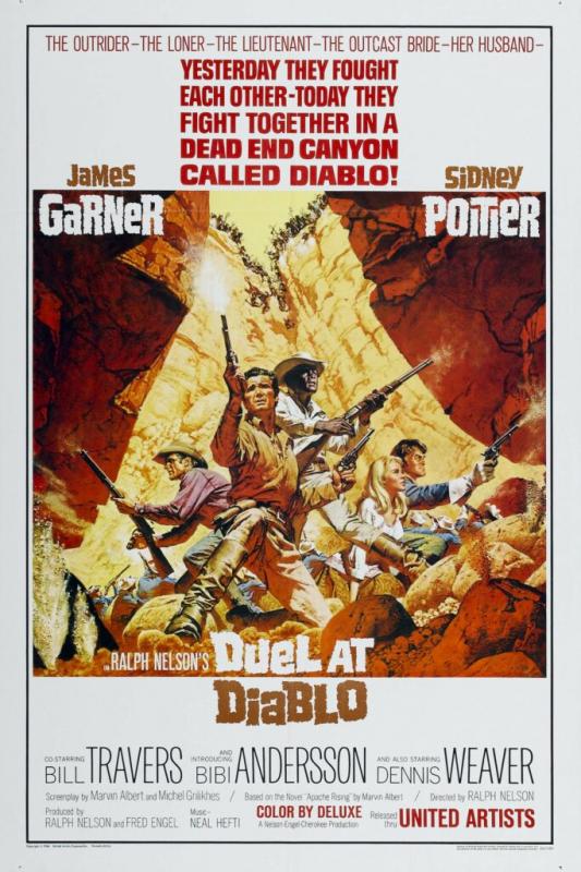 La bataille de la vallée du diable - Affiche