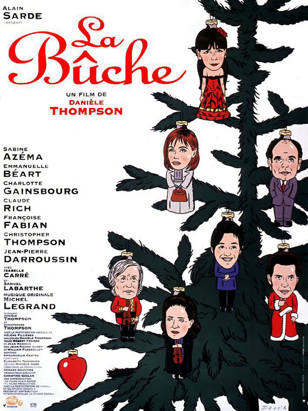 La bûche - Affiche