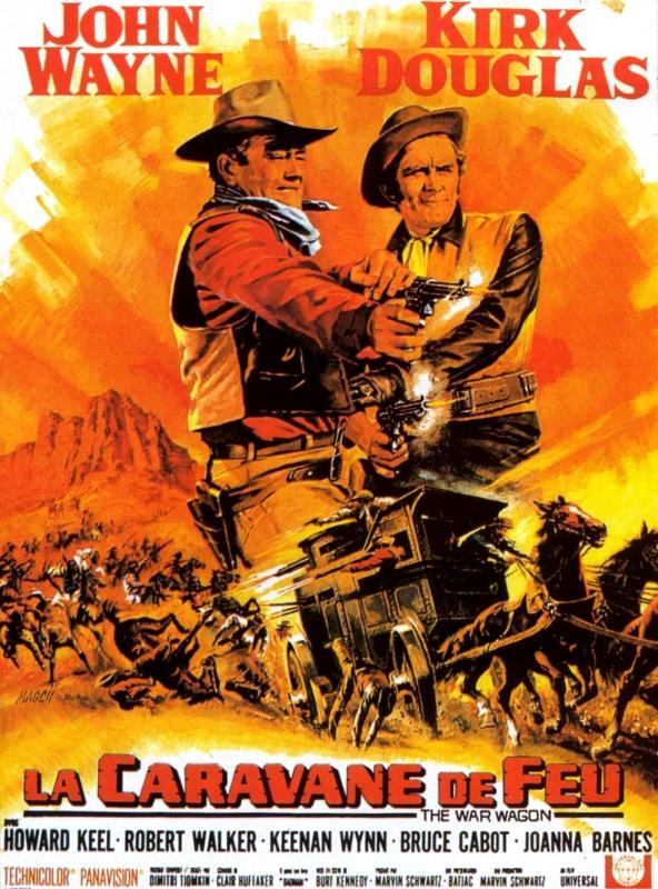La caravane de feu - Affiche