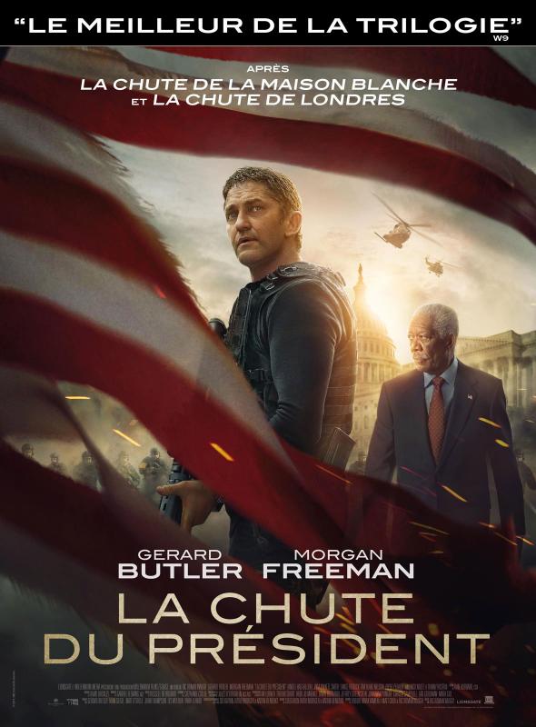 La chute du Président - Affiche