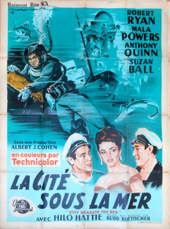 La cité sous la mer - Affiche