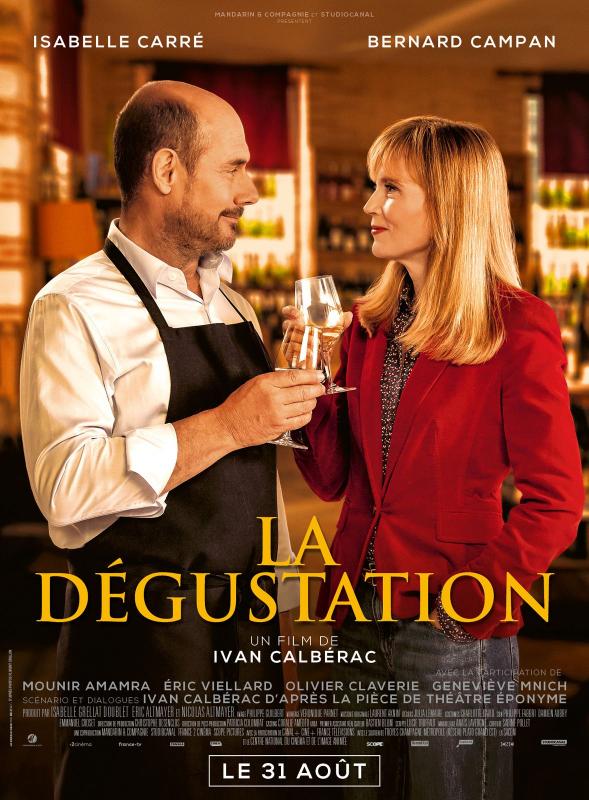 La dégustation - Affiche