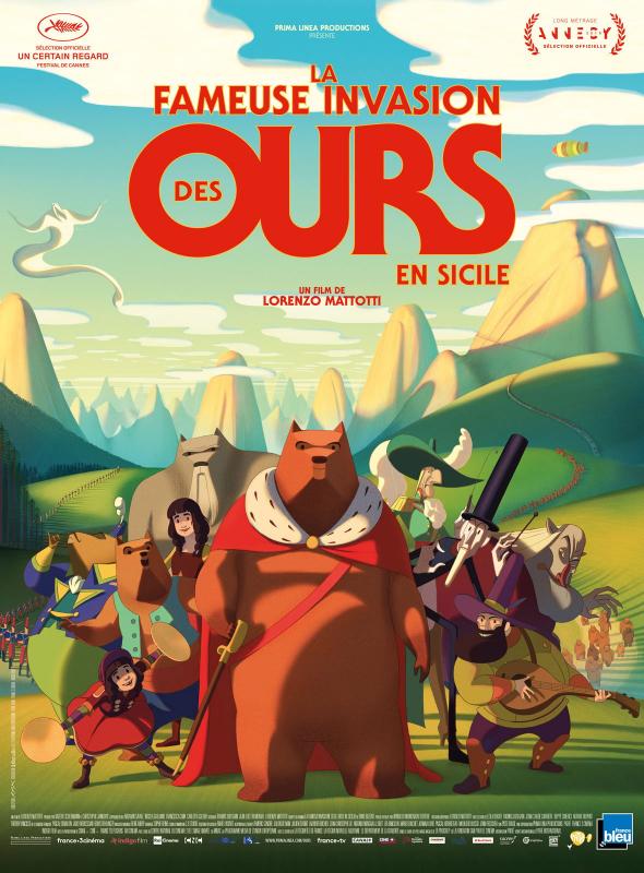 La fameuse invasion des ours en Sicile - Affiche