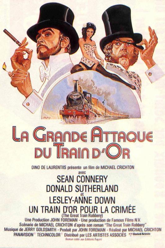 La grande attaque du train d'or - Affiche