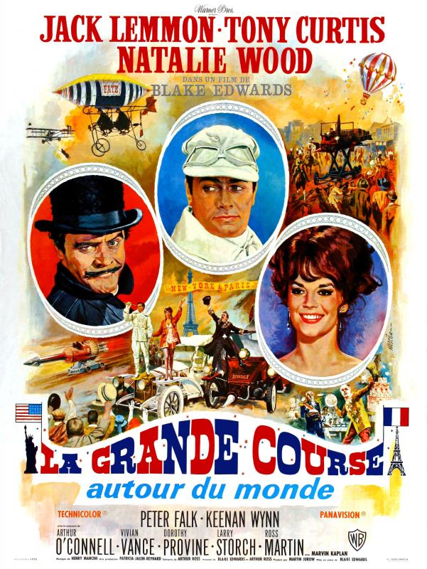 La grande course autour du monde - Affiche