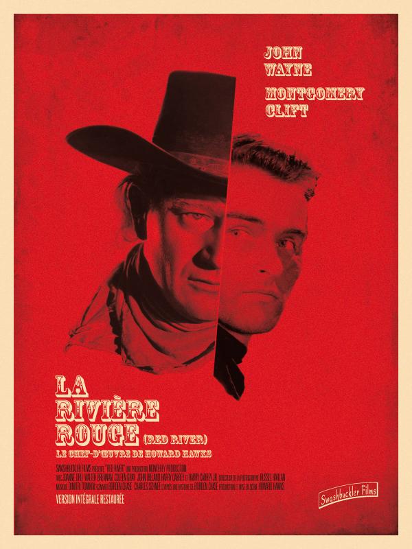 La rivière rouge - Affiche