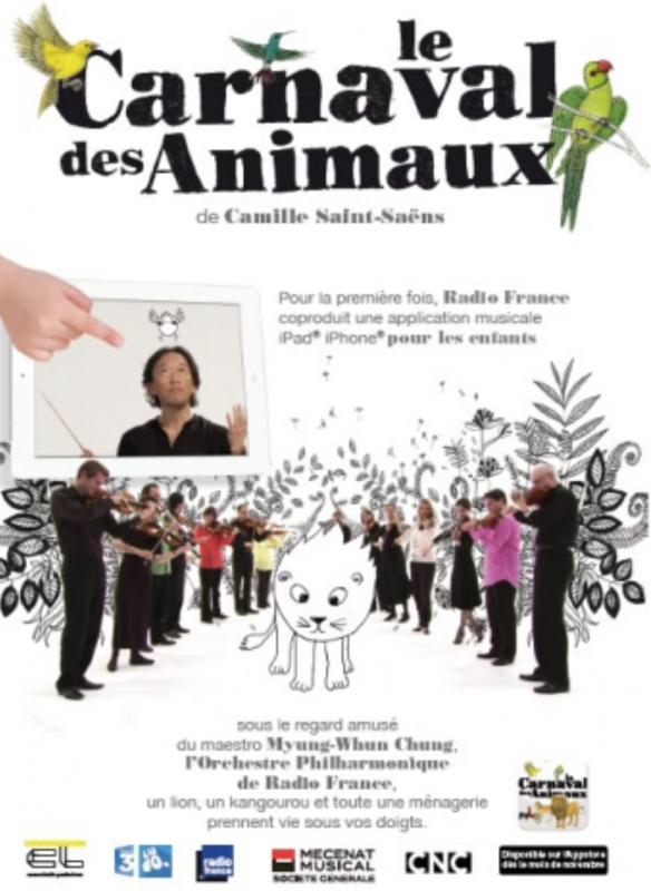 Le carnaval des animaux - Affiche