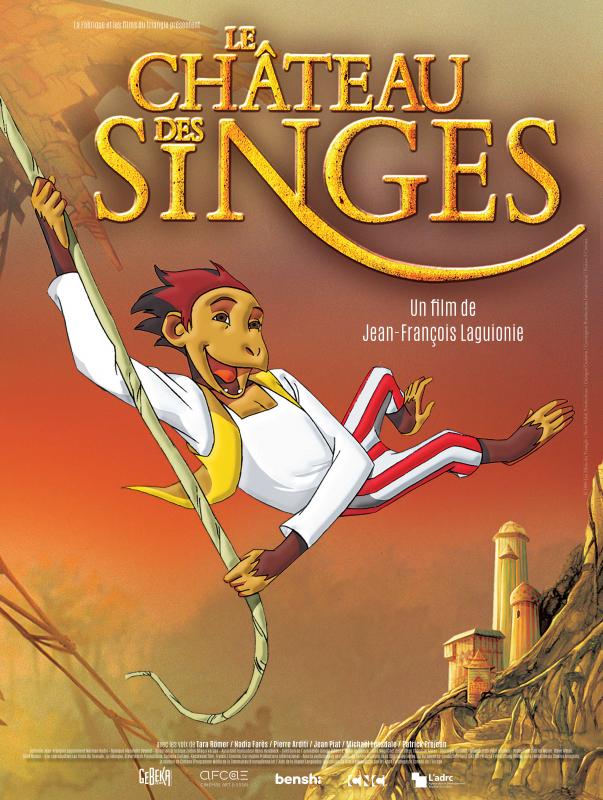 Le château des singes - Affiche