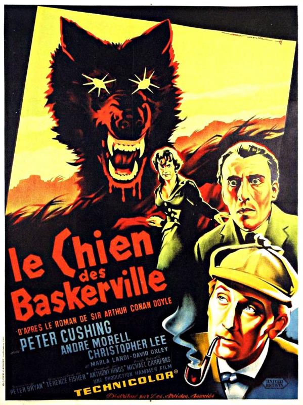 Le chien des Baskerville - Affiche
