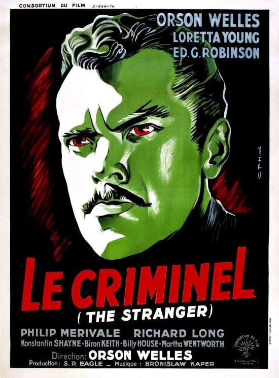 Le criminel - Affiche
