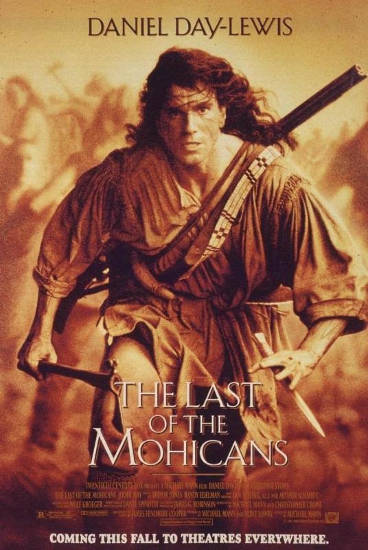 Le dernier des Mohicans - Affiche