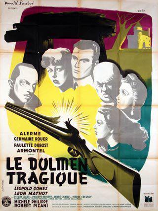 Le dolmen tragique - Affiche