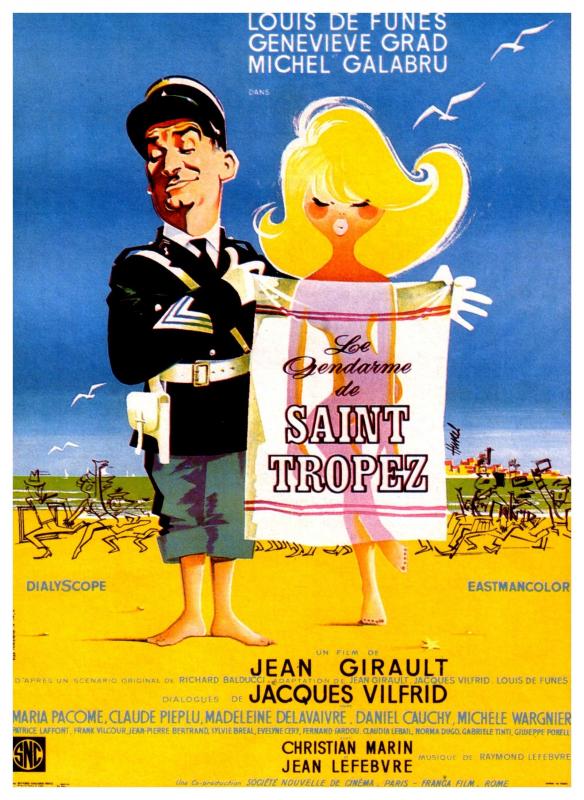 Le gendarme de Saint-Tropez - Affiche